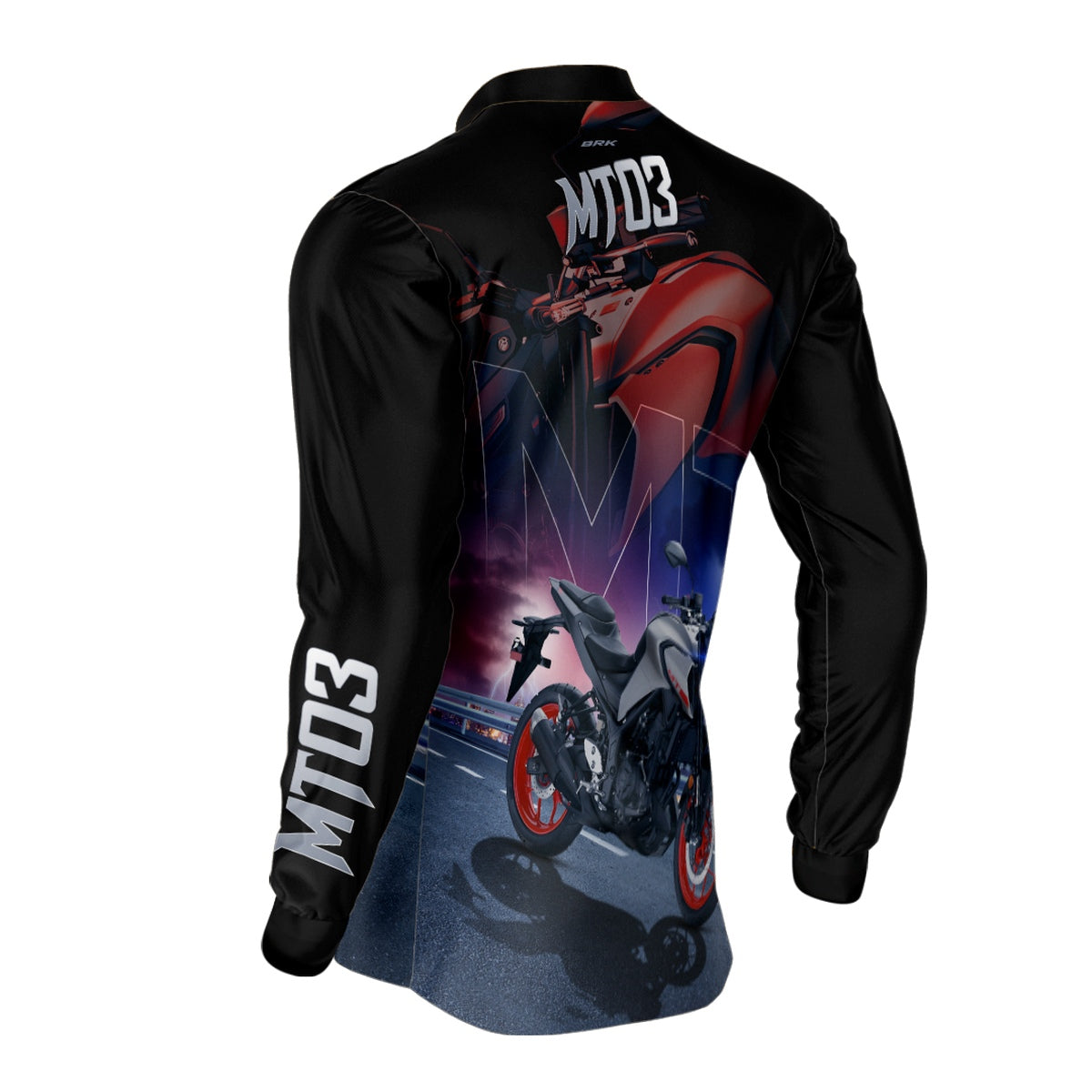 Camisa de Motociclismo Brk MT03 com Proteção UV50+