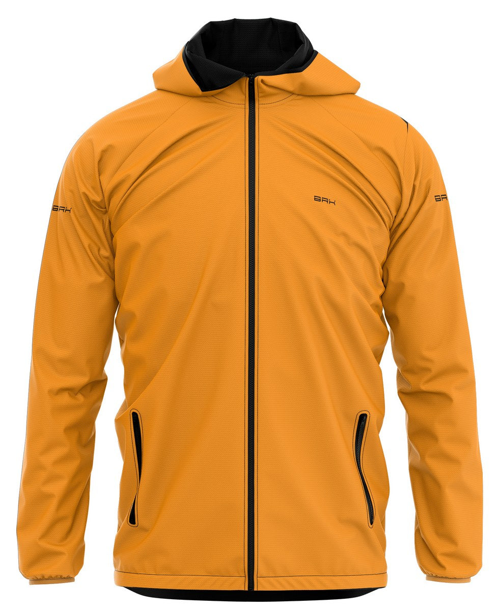 Jaqueta Corta Vento Impermeável Brk Laranja com Proteção UV50+