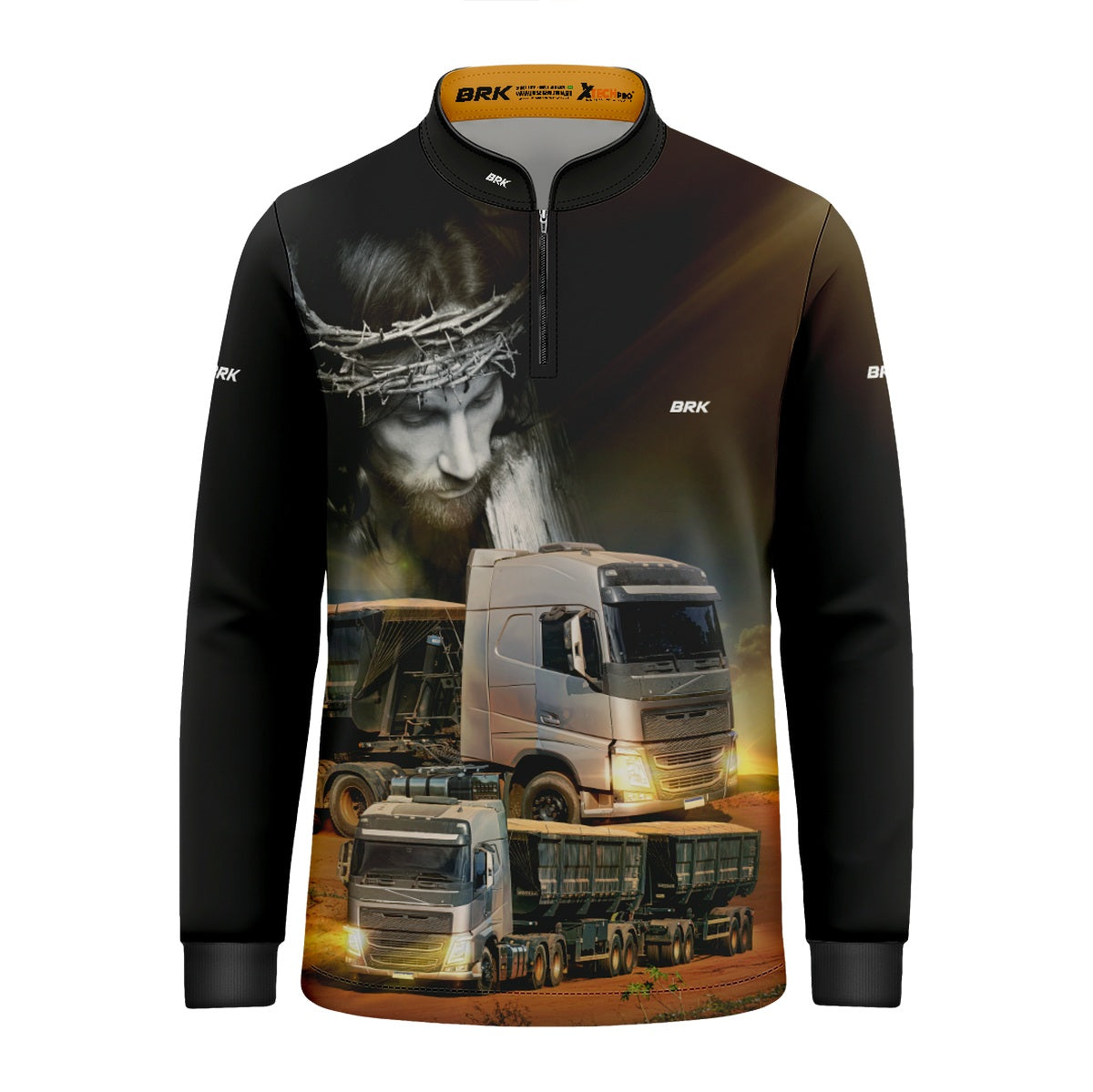 Camisa Infantil Brk Rodagem com Proteção Solar UV50+