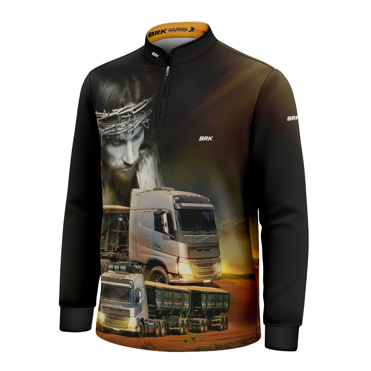 Camisa Infantil Brk Rodagem com Proteção Solar UV50+