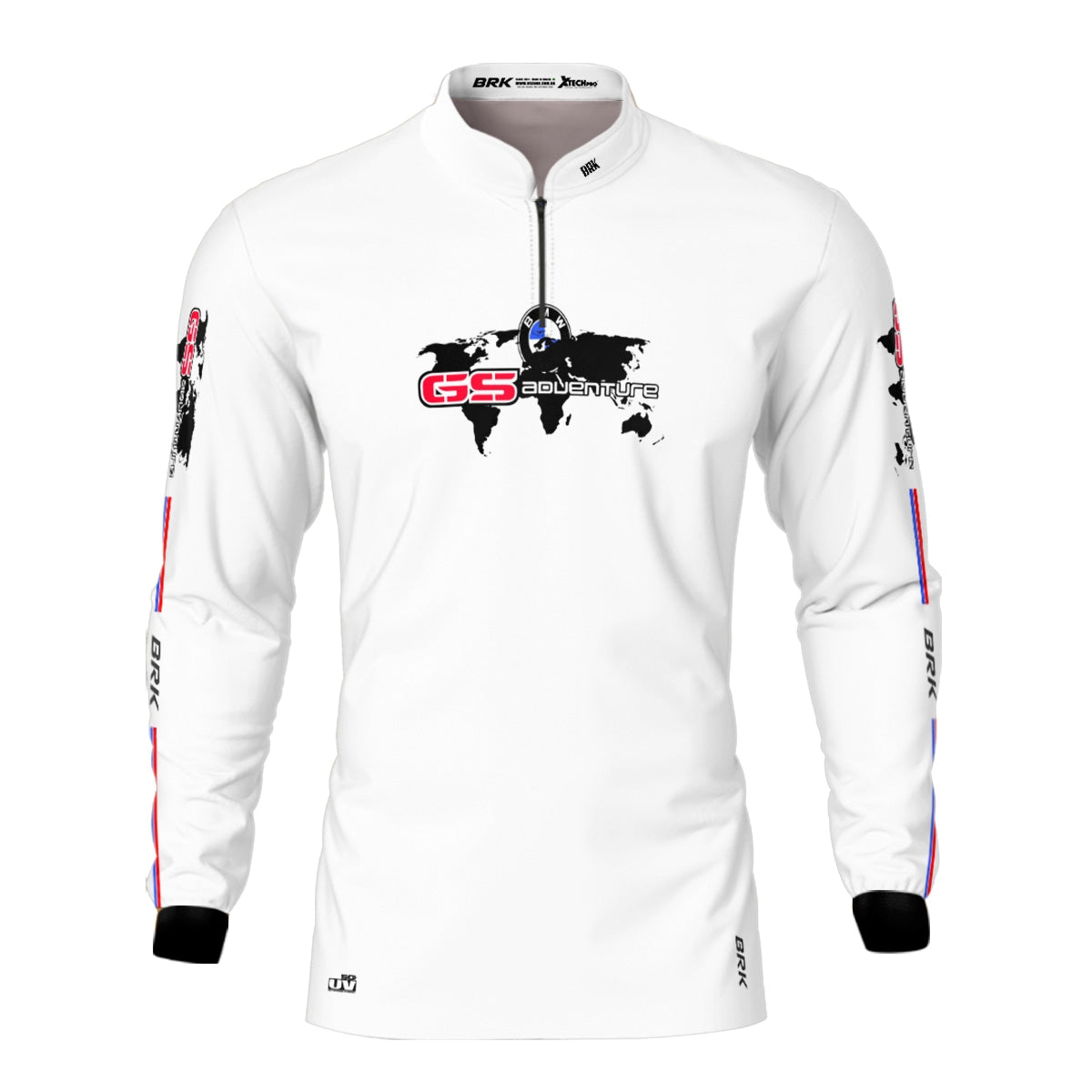 Camisa de Motociclismo Brk GS Adventure 03 com Proteção UV50+