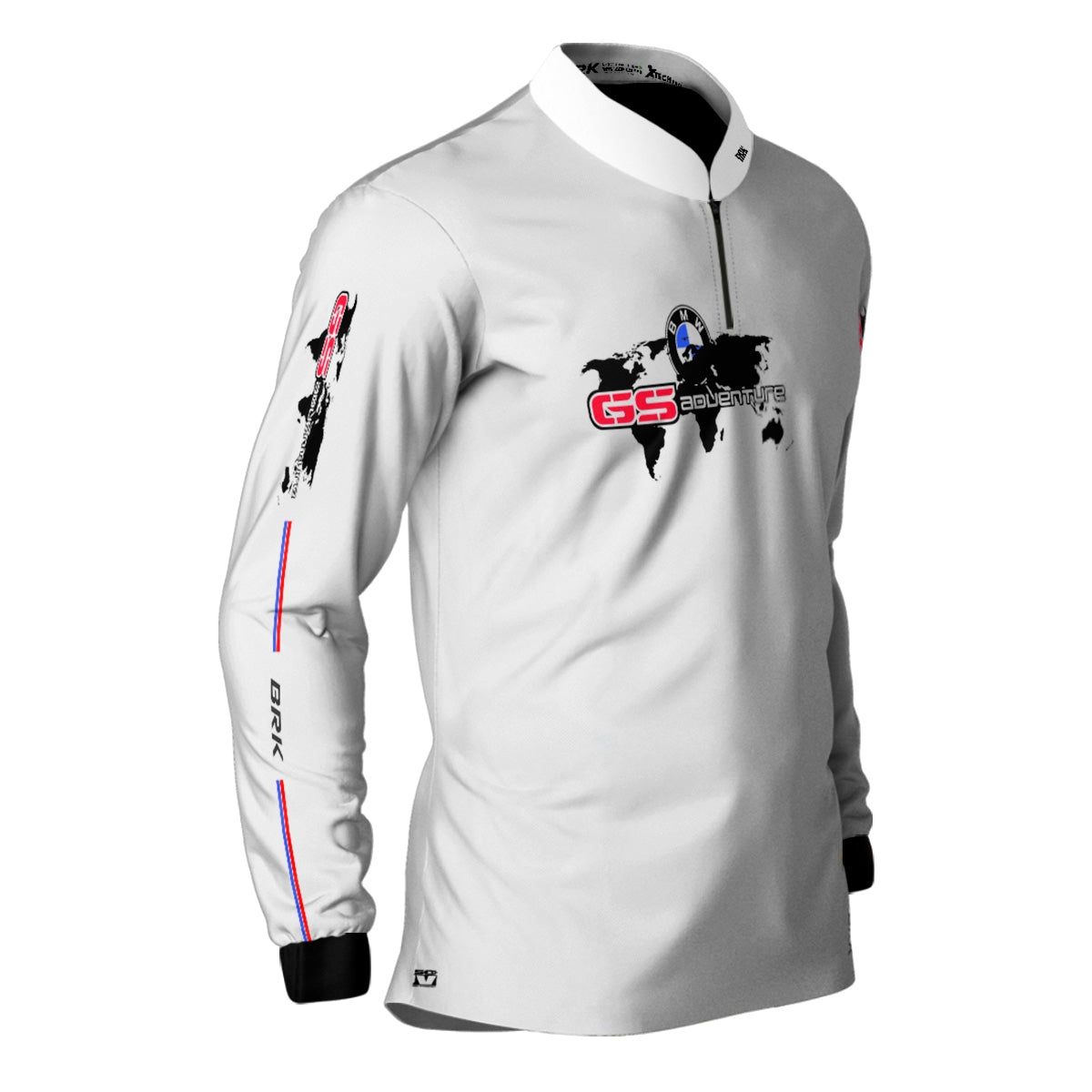 Camisa de Motociclismo Brk GS Adventure 03 com Proteção UV50+