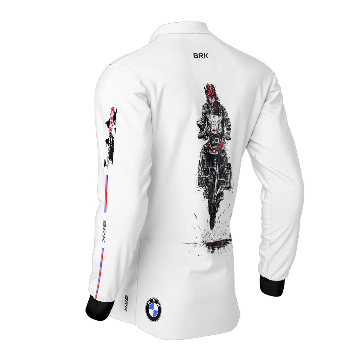 Camisa de Motociclismo Brk GS Adventure 03 com Proteção UV50+