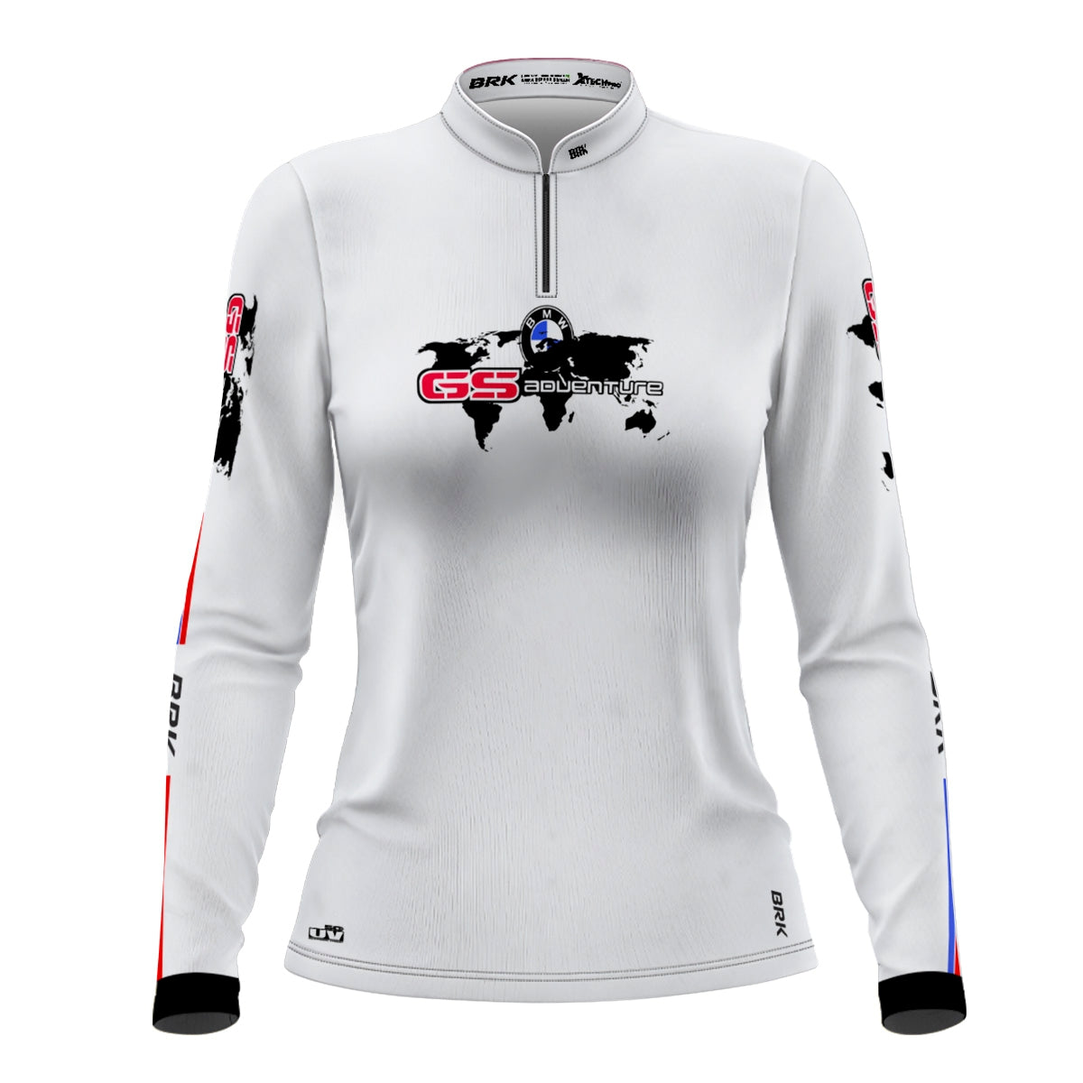Camisa de Motociclismo Feminina Brk GS Adventure 03 com Proteção UV50+