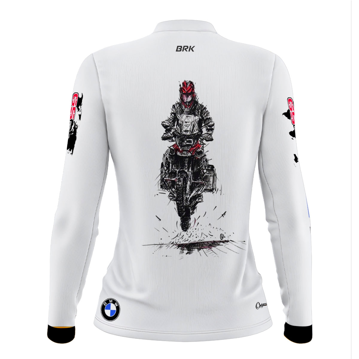 Camisa de Motociclismo Feminina Brk GS Adventure 03 com Proteção UV50+