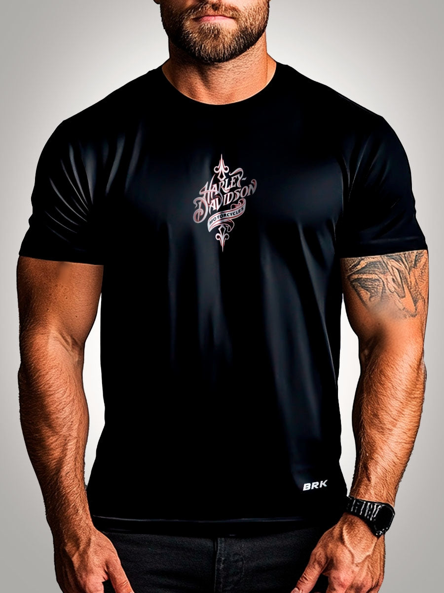Camisa Harley Davidson Skull Brk com Proteção UV50