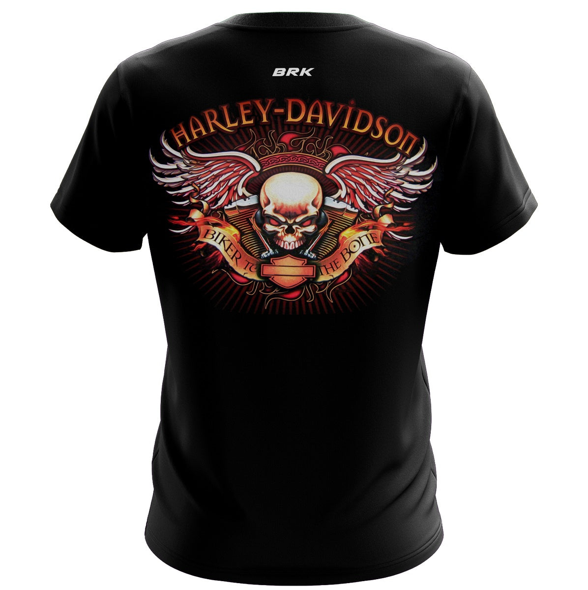 Camisa Harley Davidson Skull Brk com Proteção UV50