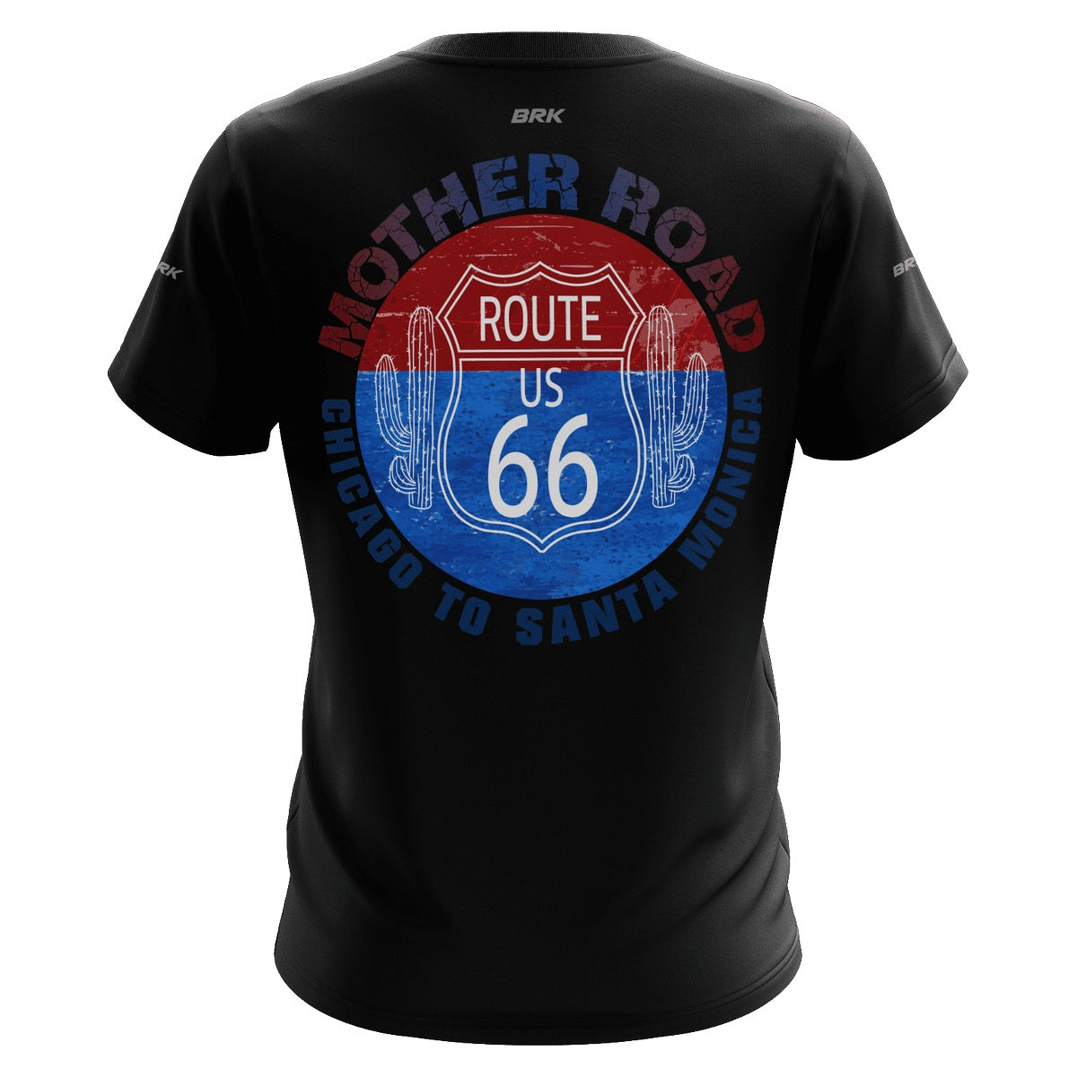 Camisa Preta Rota 66 USA Brk com Proteção UV50