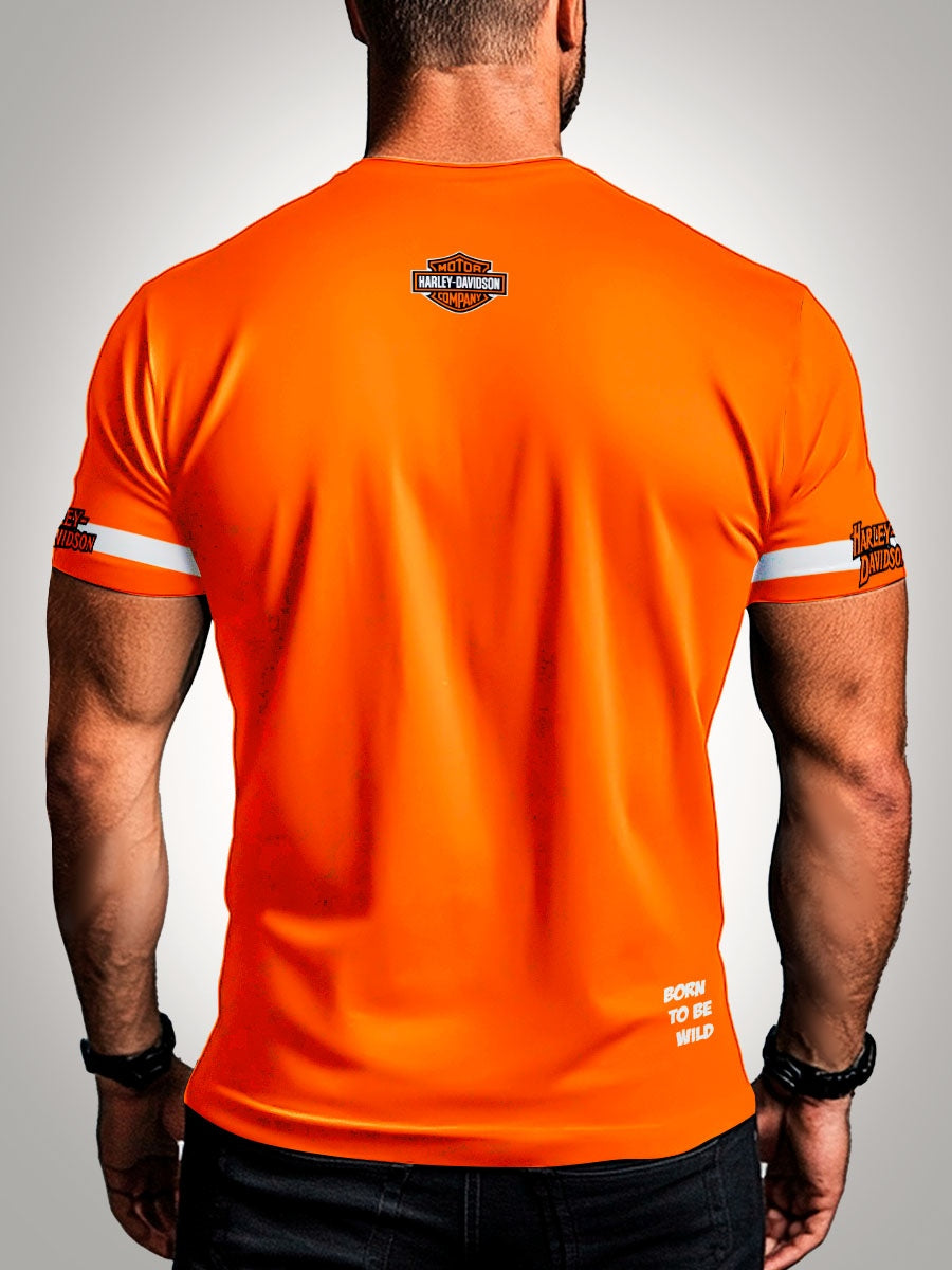 Camisa Harley Laranja Brk com Proteção UV50
