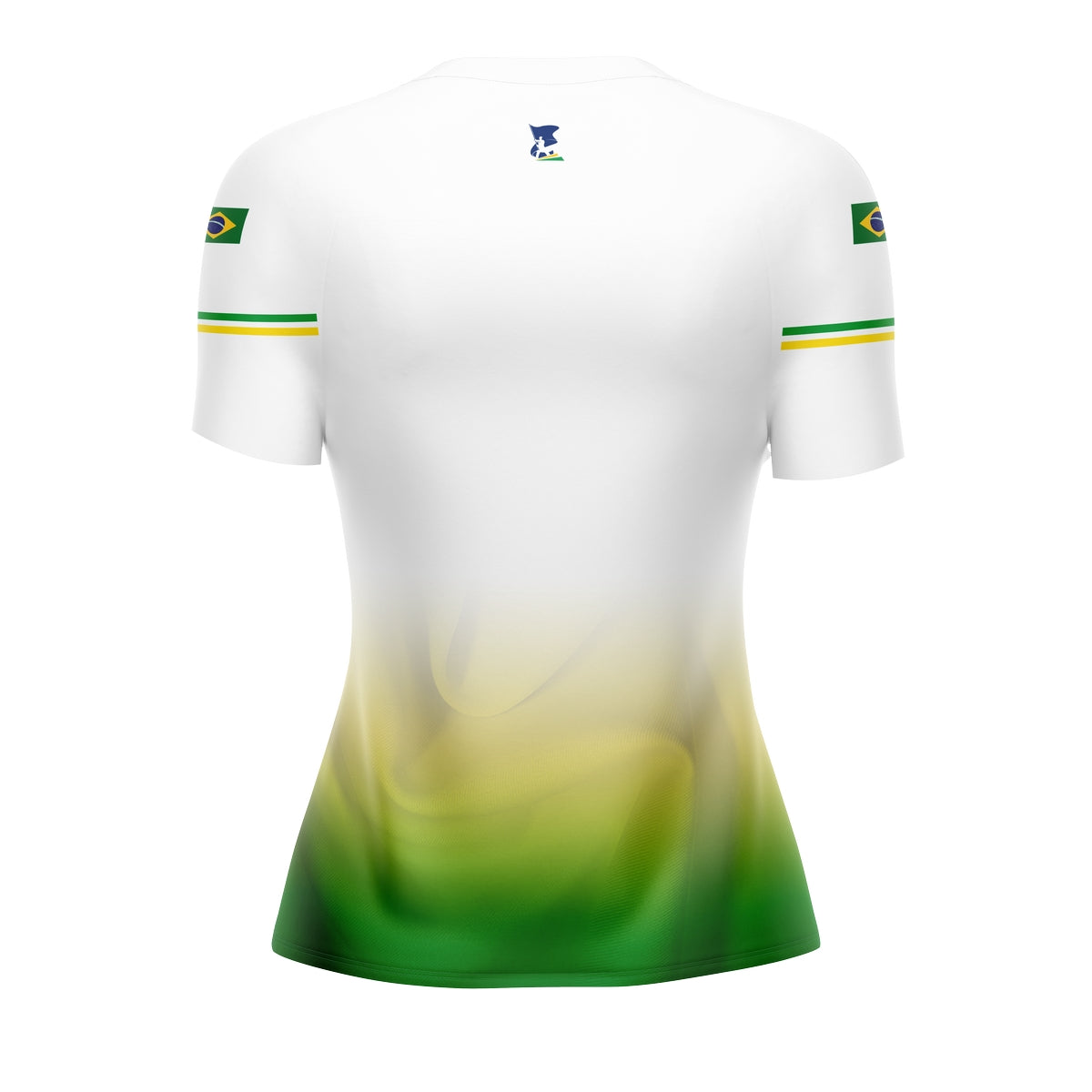 Camiseta Brasil Patriota Feminina Brasil Acima de Tudo Branca