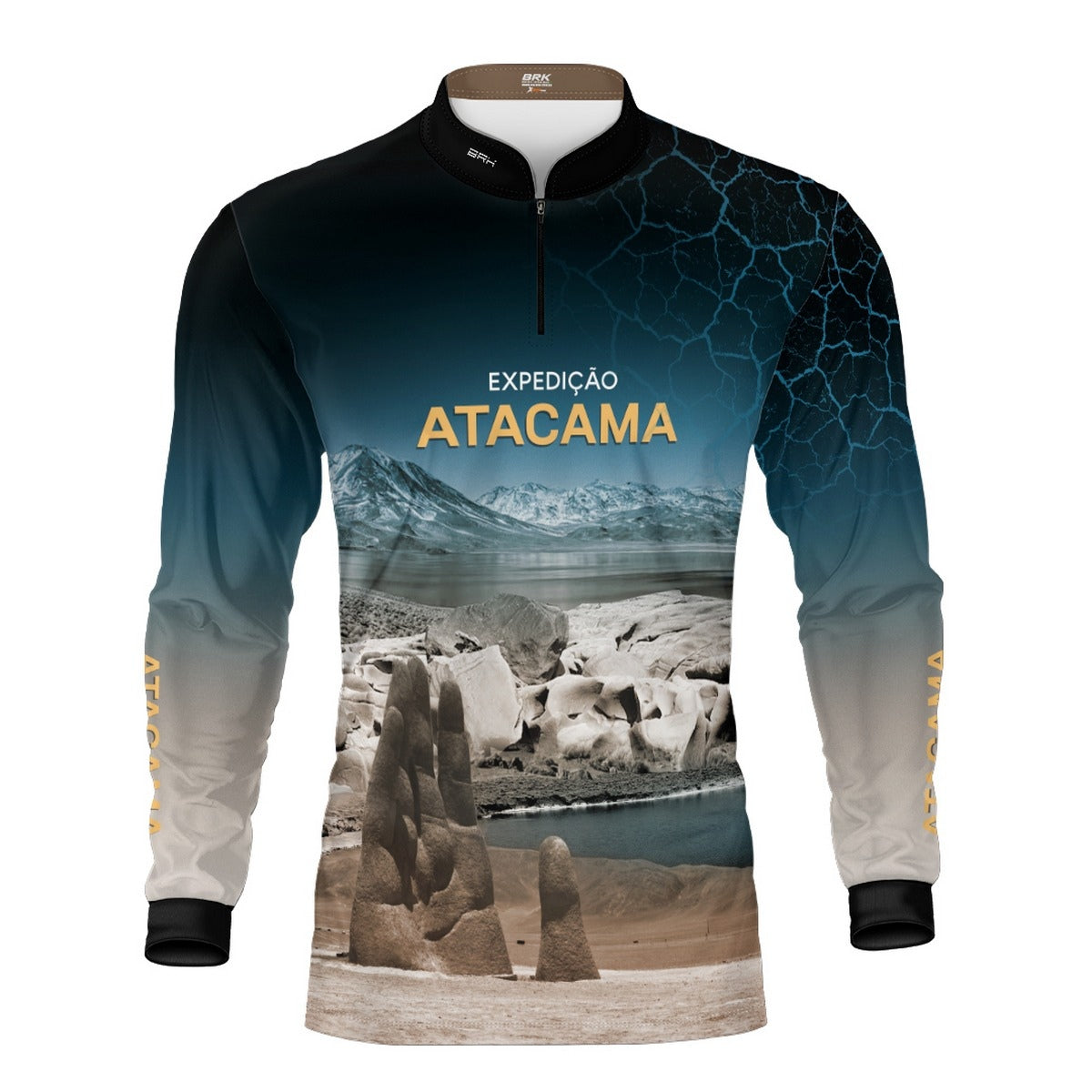 Camisa de Motociclismo Brk Expedição Atacama com Proteção UV50