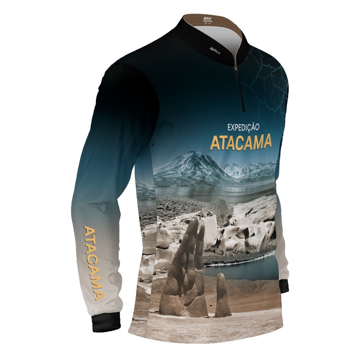 Camisa de Motociclismo Brk Expedição Atacama com Proteção UV50