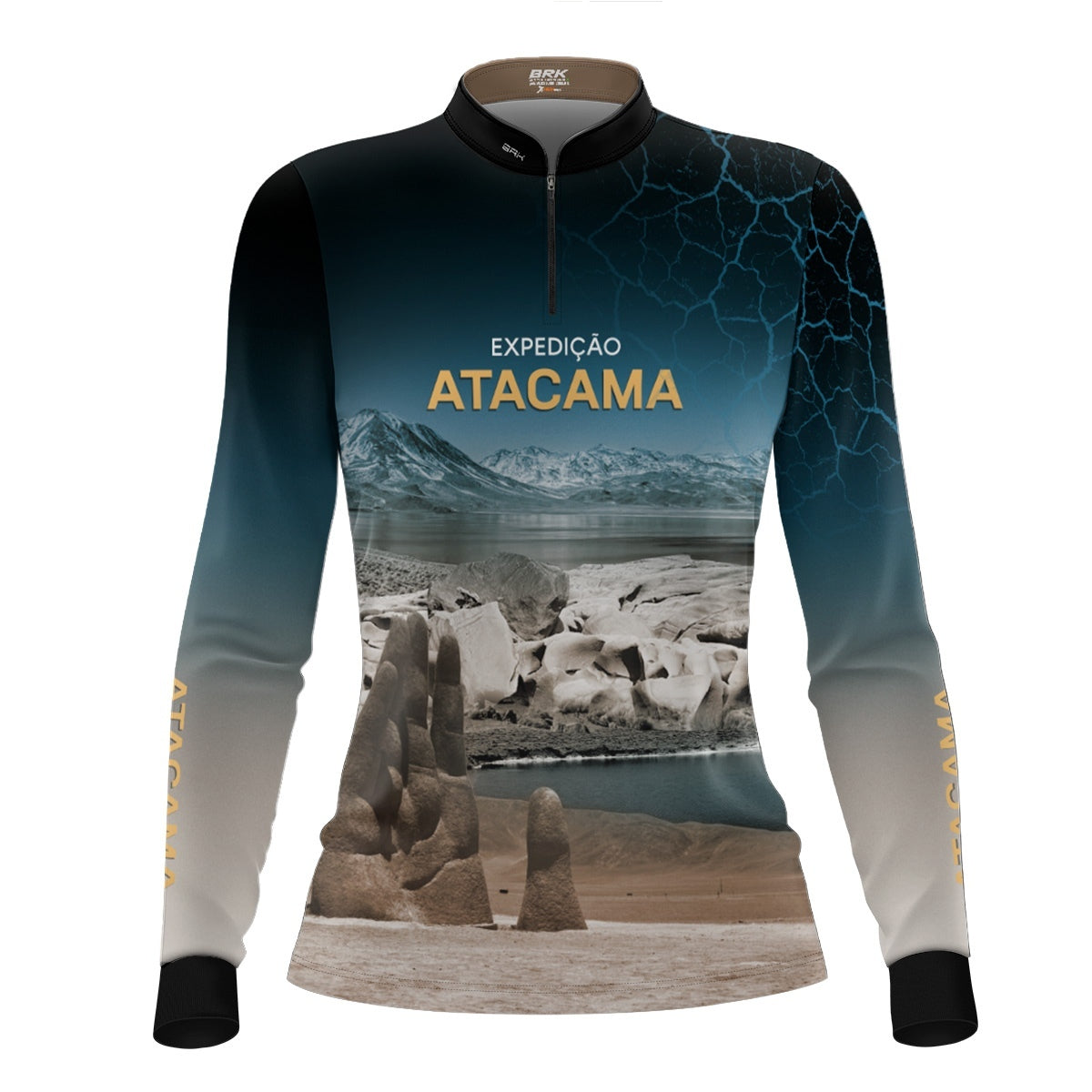 Camisa de Motociclismo Feminina Brk Expedição Atacama com Proteção UV50