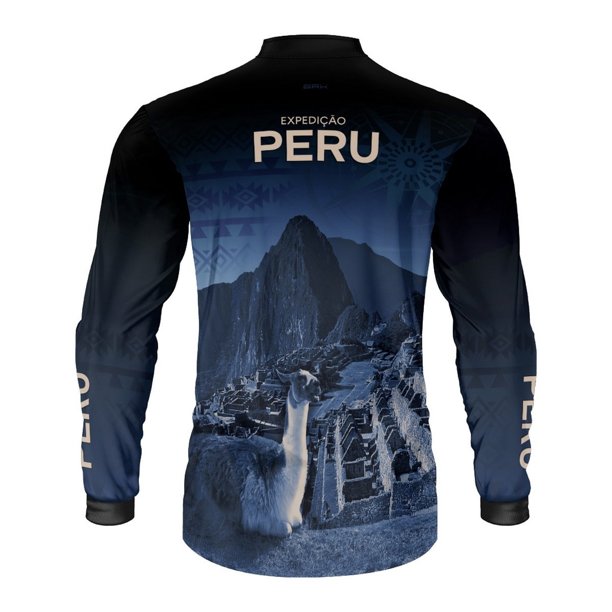 Camisa de Motociclismo Brk Expedição Peru com Proteção UV50