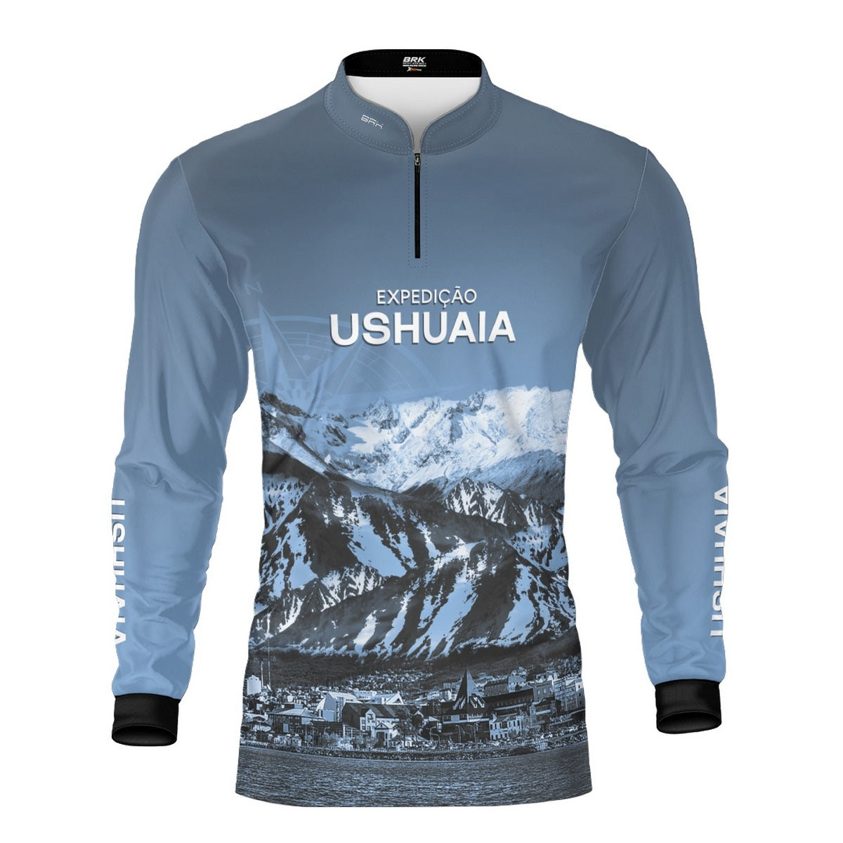 Camisa de Motociclismo Brk Expedição Ushuaia com Proteção UV50