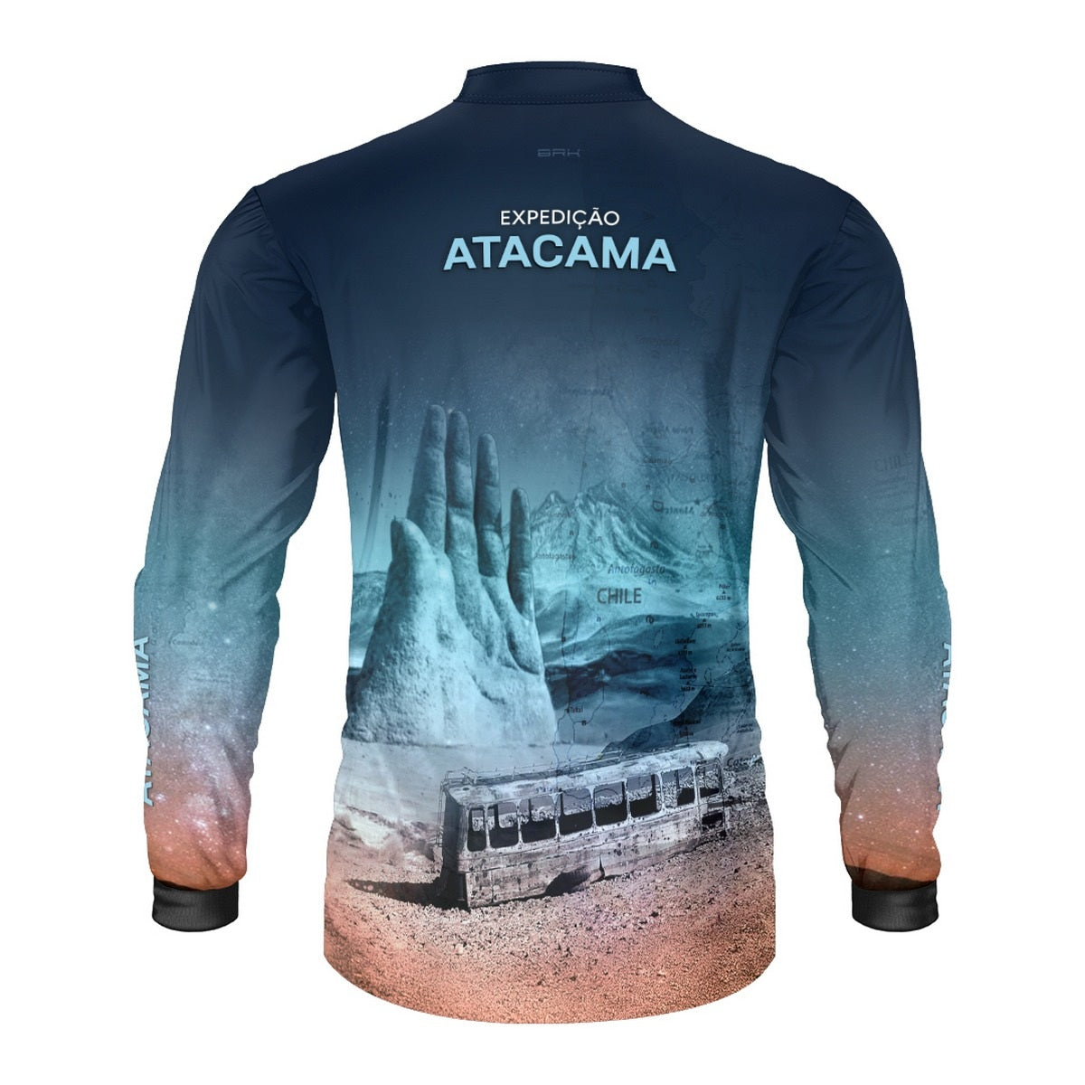 Camisa de Motociclismo Brk Expedição Atacama com Proteção UV50