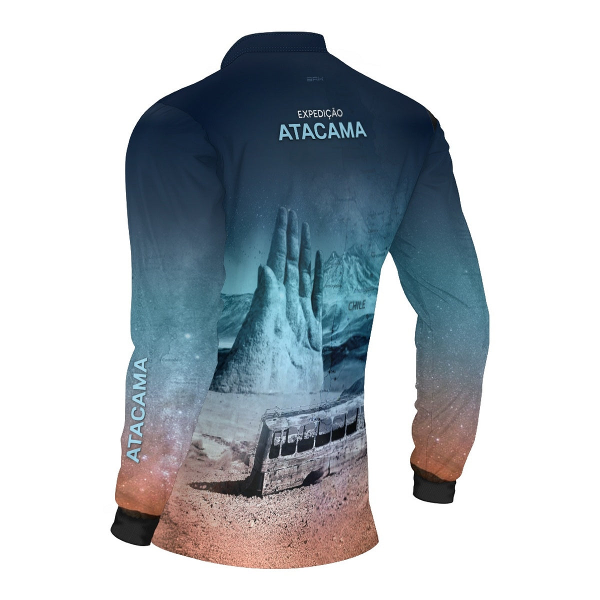 Camisa de Motociclismo Brk Expedição Atacama com Proteção UV50