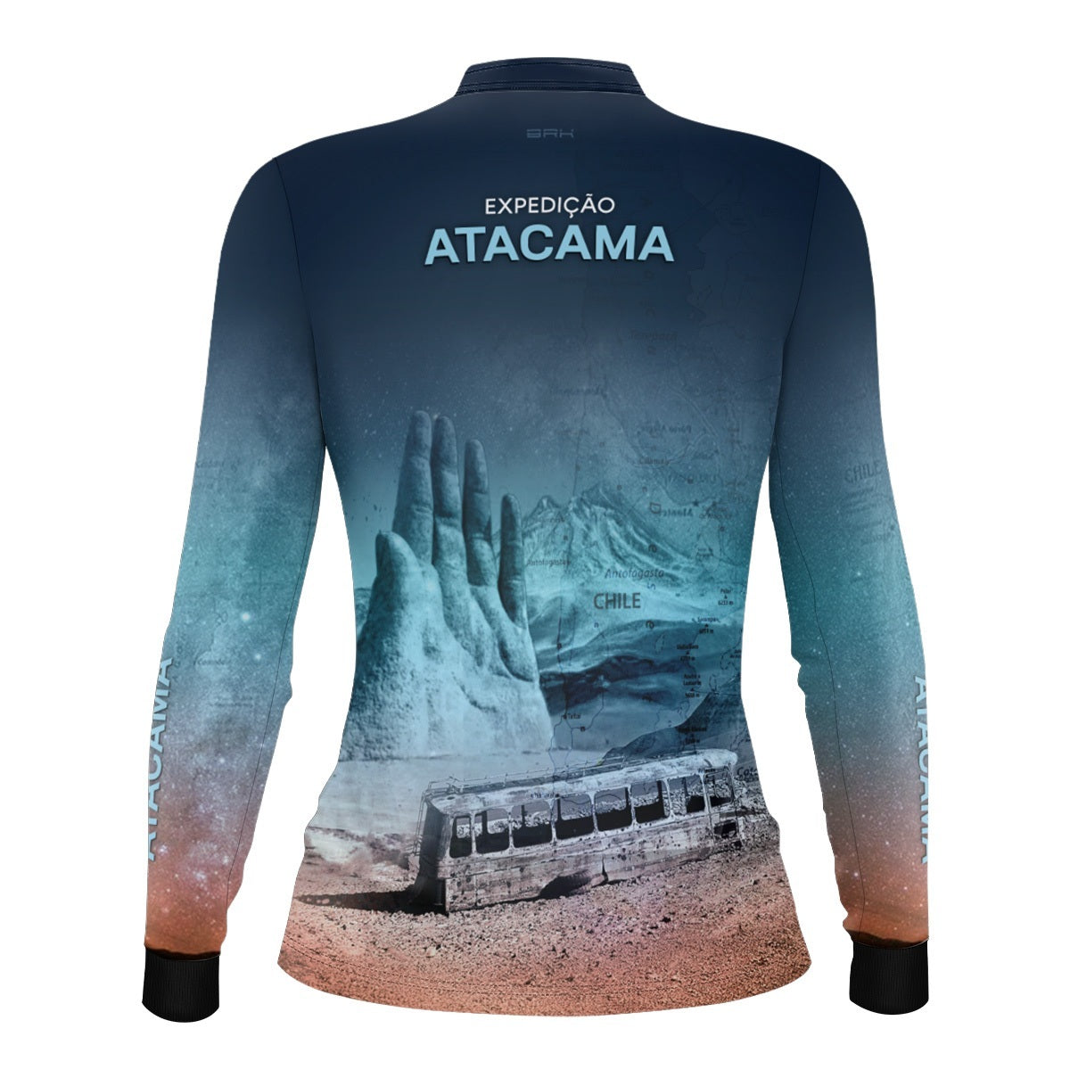 Camisa de Motociclismo Feminina Brk Expedição Atacama com Proteção UV50