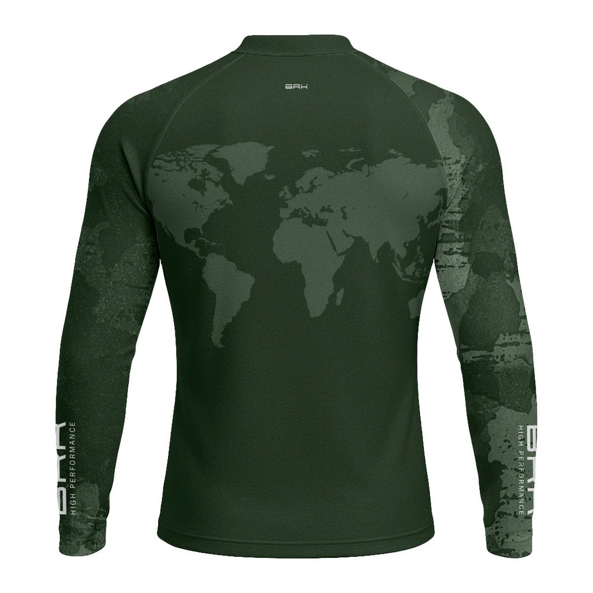 Camisa Segunda Pele Brk Mapa Mundi com Proteção UV50+