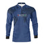 Camisa Manga Longa com Proteção UV50 Brk Azul Mapa Mundi 6 Marchas