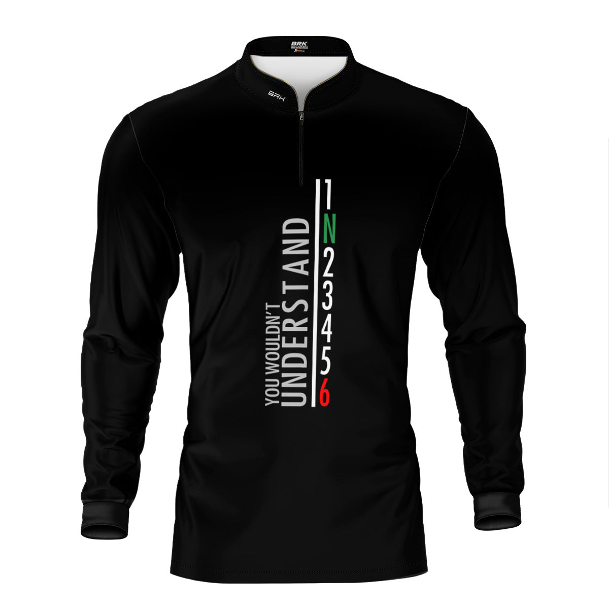 Camisa Manga Longa Brk Você Não Entenderia com Proteção UV50