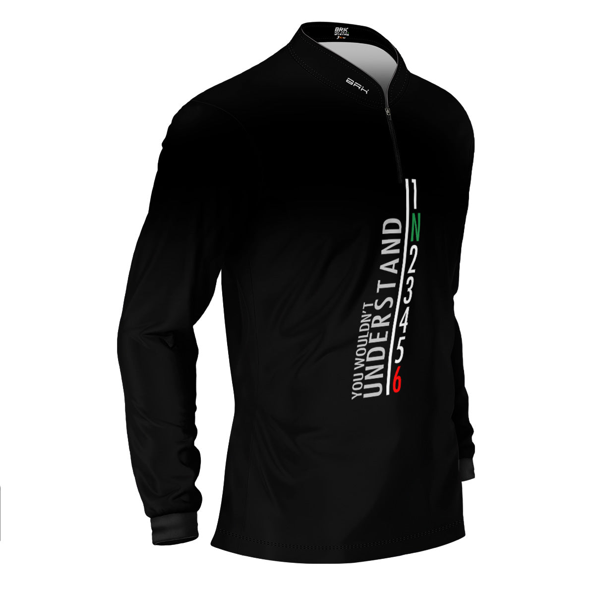 Camisa Manga Longa Brk Você Não Entenderia com Proteção UV50