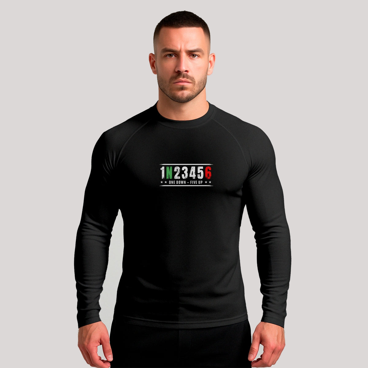 Camisa UV50 Segunda Pele Brk Marchas 1 Pra Baixo 5 Pra Cima