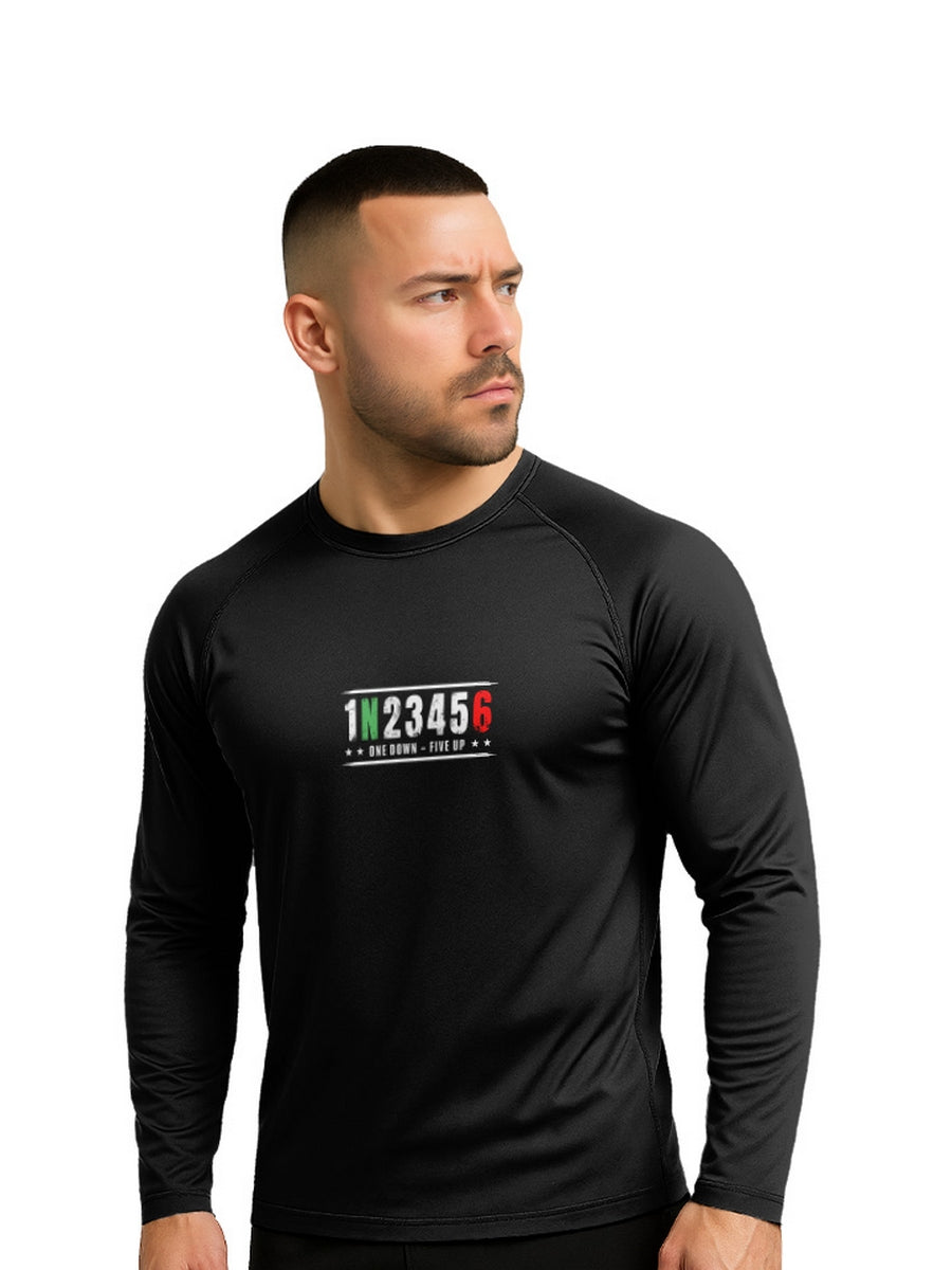 Camisa UV50 Segunda Pele Brk Marchas 1 Pra Baixo 5 Pra Cima