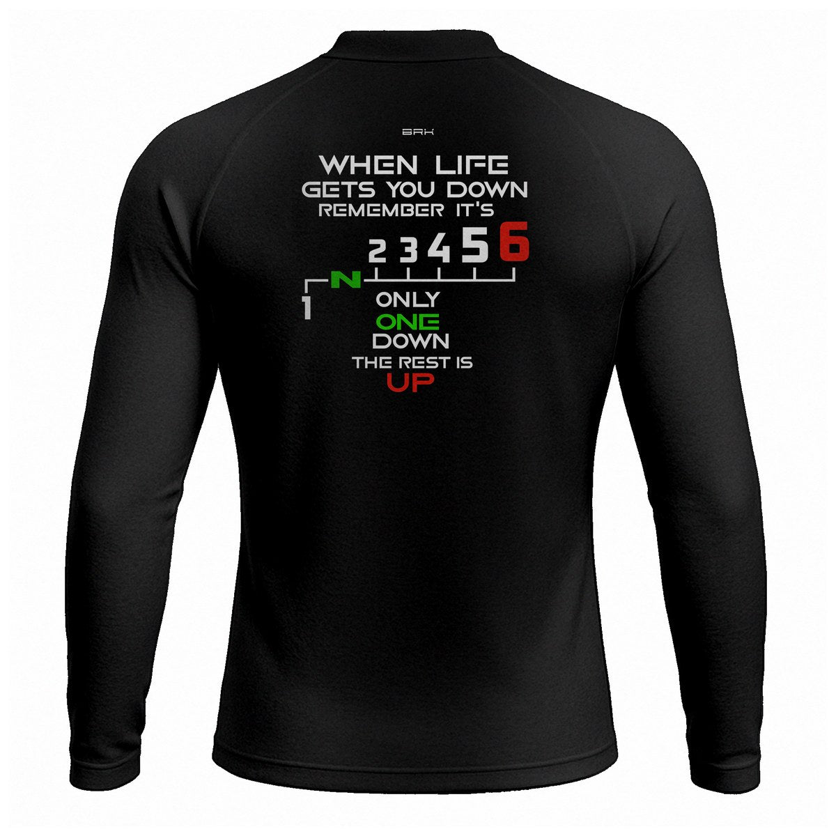Camisa UV50 Segunda Pele Brk 1 Pra Baixo 5 Pra Cima