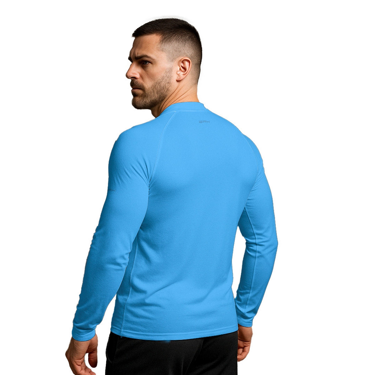 Camisa Segunda Pele Brk Clean Azul com Proteção UV50