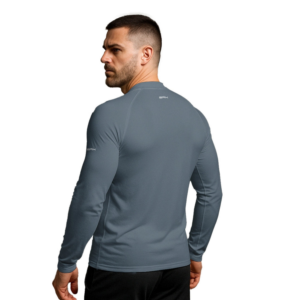 Camisa Segunda Pele Brk Clean Azul Chumbo com Proteção UV50