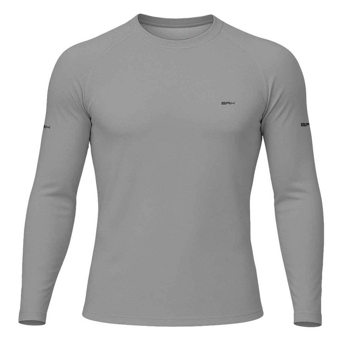 Camisa Segunda Pele Brk Clean Cinza Claro com Proteção UV50