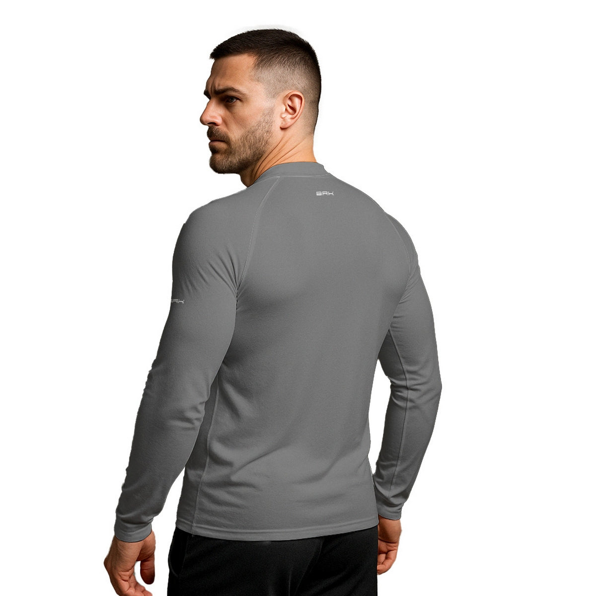 Camisa Segunda Pele Brk Clean Cinza Escuro com Proteção UV50