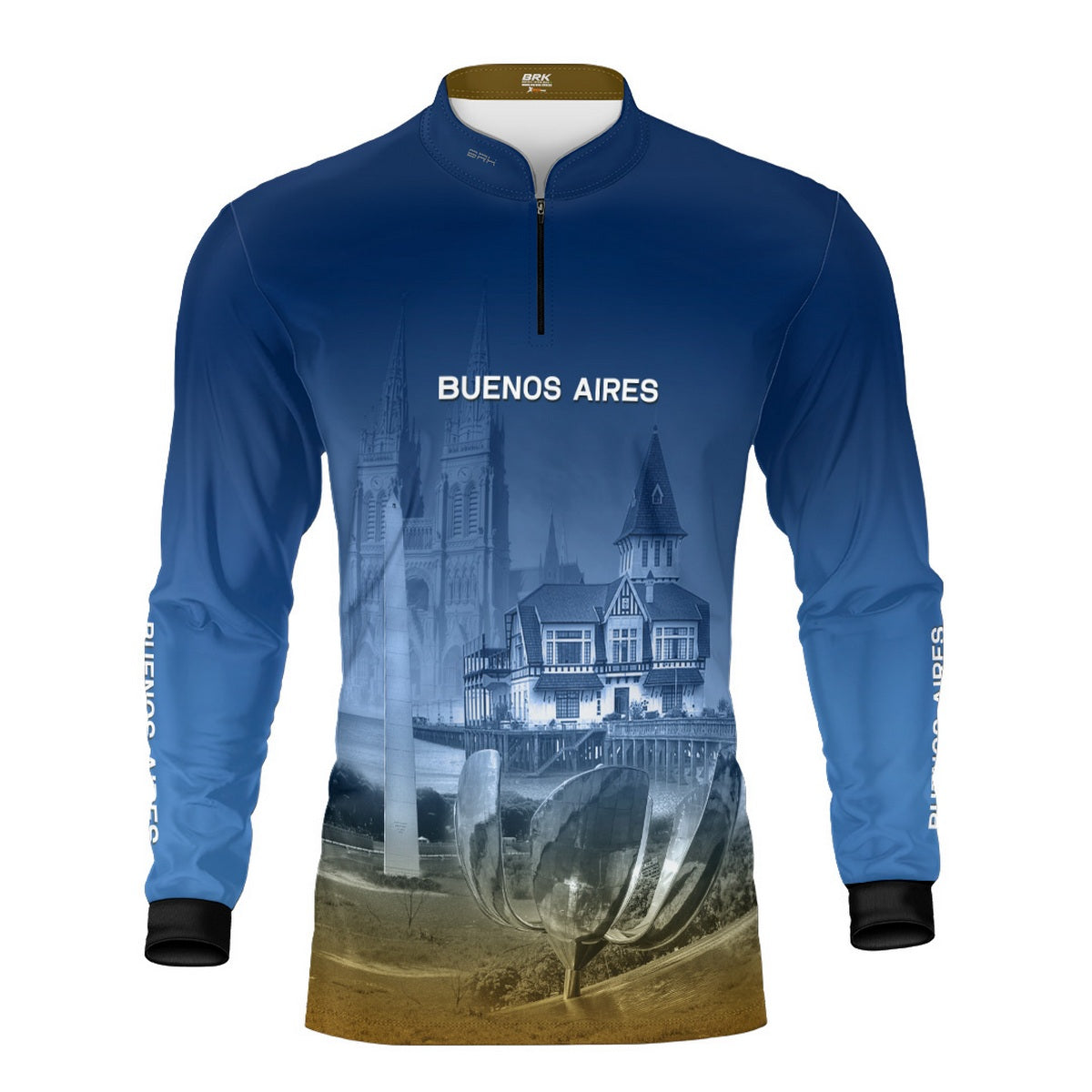 Camisa de Expedição Brk Viagem a Buenos Aires com Proteção UV50