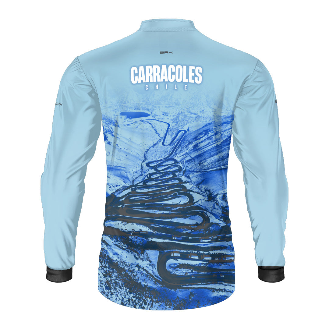 Camisa Brk Chile Estrada Los Caracoles com Proteção UV50+