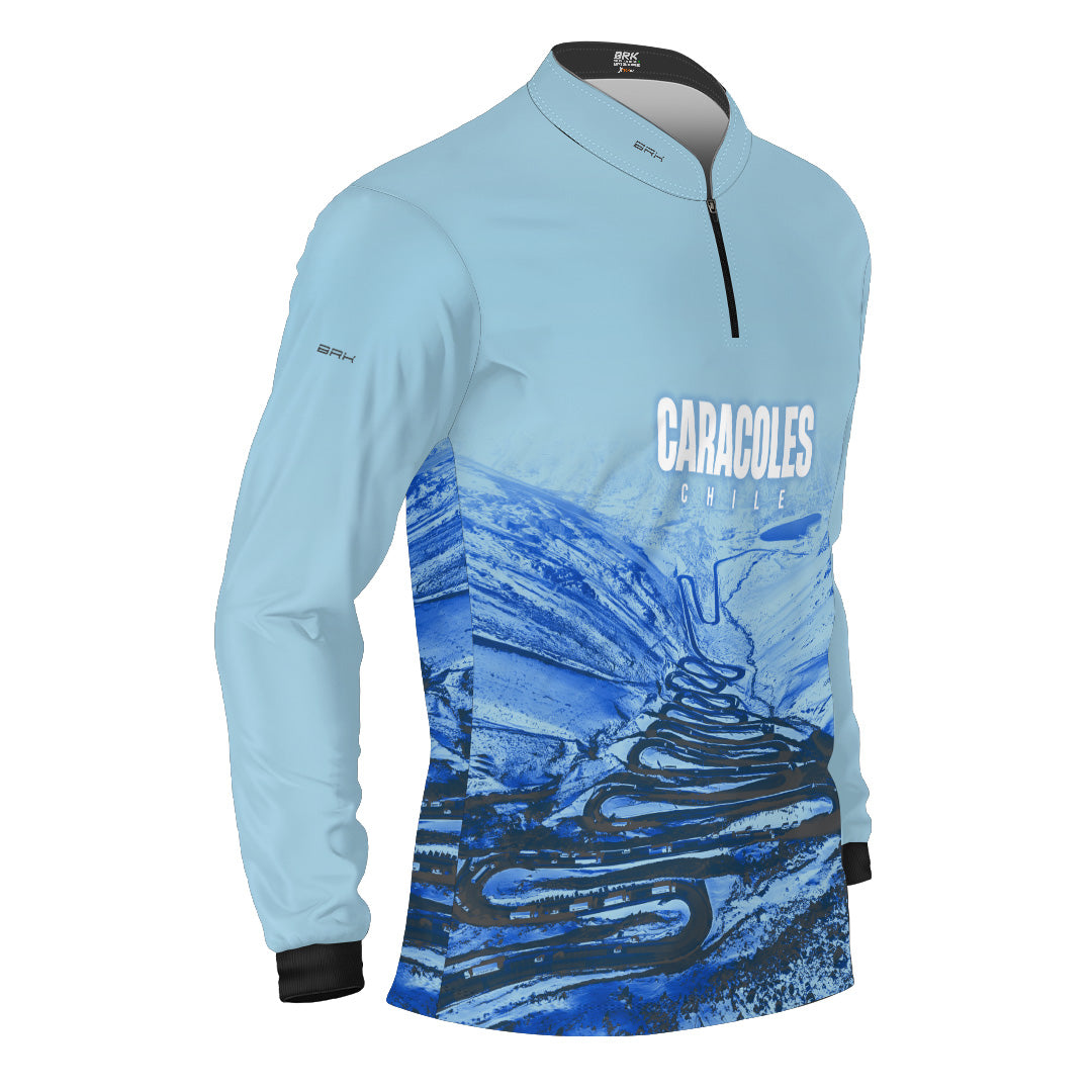 Camisa Brk Chile Estrada Los Caracoles com Proteção UV50+