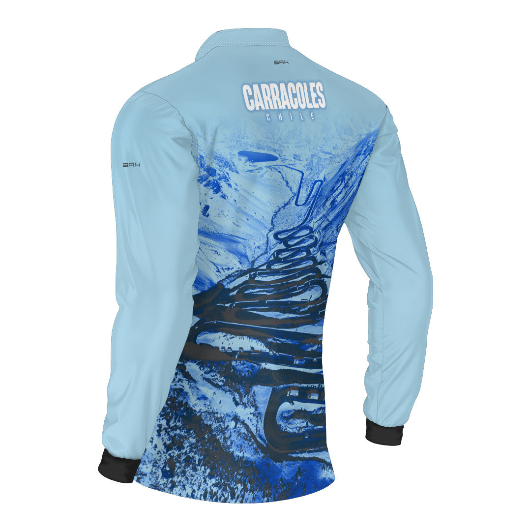 Camisa Brk Chile Estrada Los Caracoles com Proteção UV50+