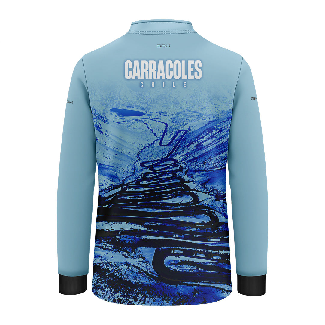 Camisa Infantil Brk Chile Estrada Los Caracoles com Proteção UV50+