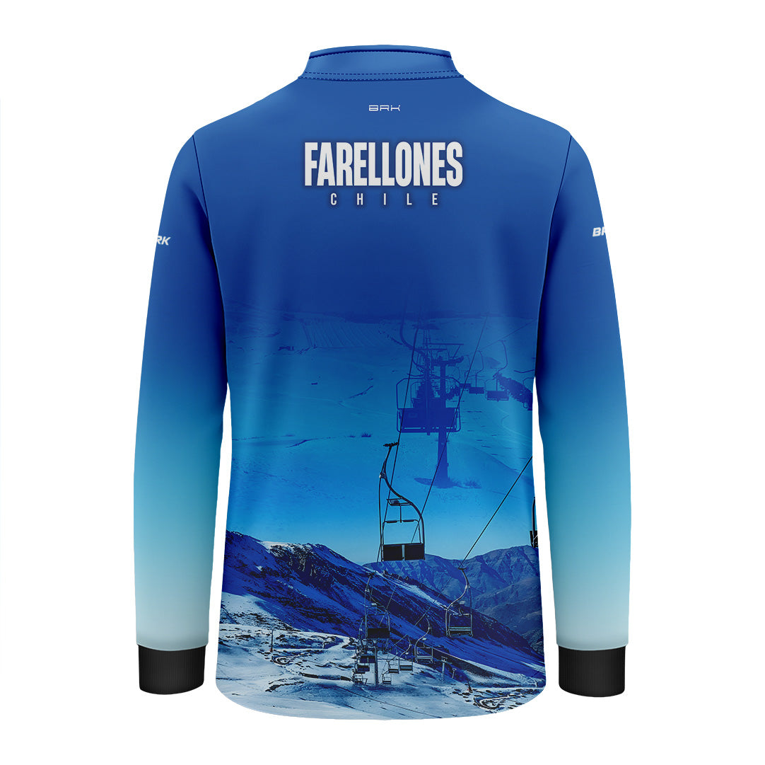Camisa Infantil Brk Chile Farellones com Proteção UV50+