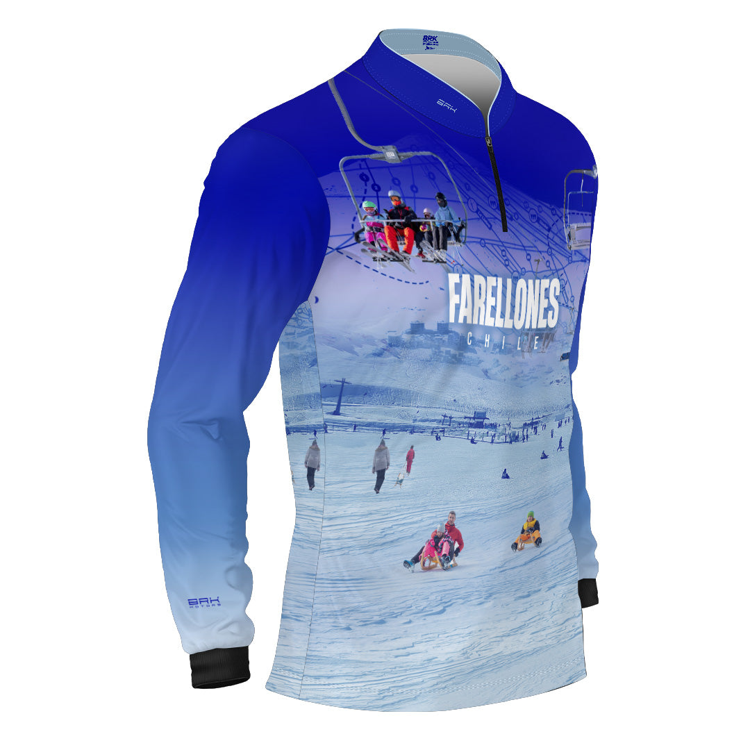 Camisa Brk Chile Farellones 2 com Proteção UV50+