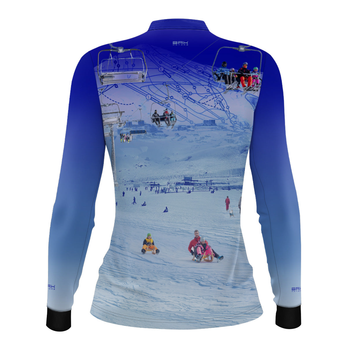 Camisa Feminina Brk Chile Farellones 2 com Proteção UV50+