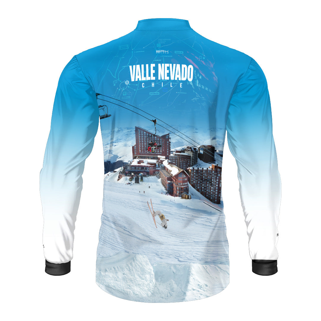 Camisa Brk Chile Valle Nevado 2 com Proteção UV50+
