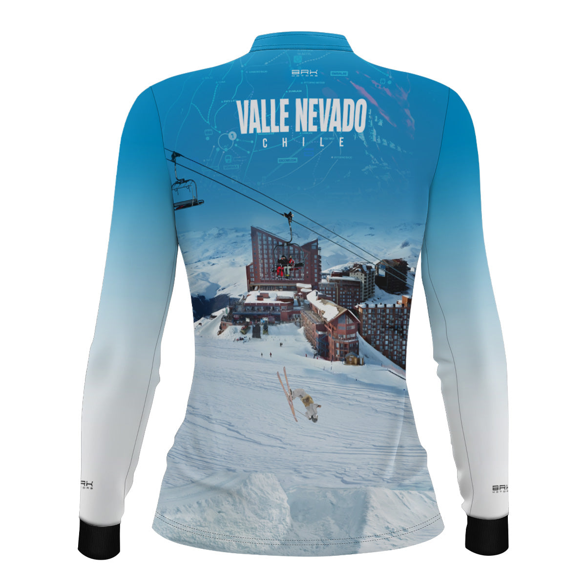 Camisa Feminina Brk Chile Valle Nevado 2 com Proteção UV50+