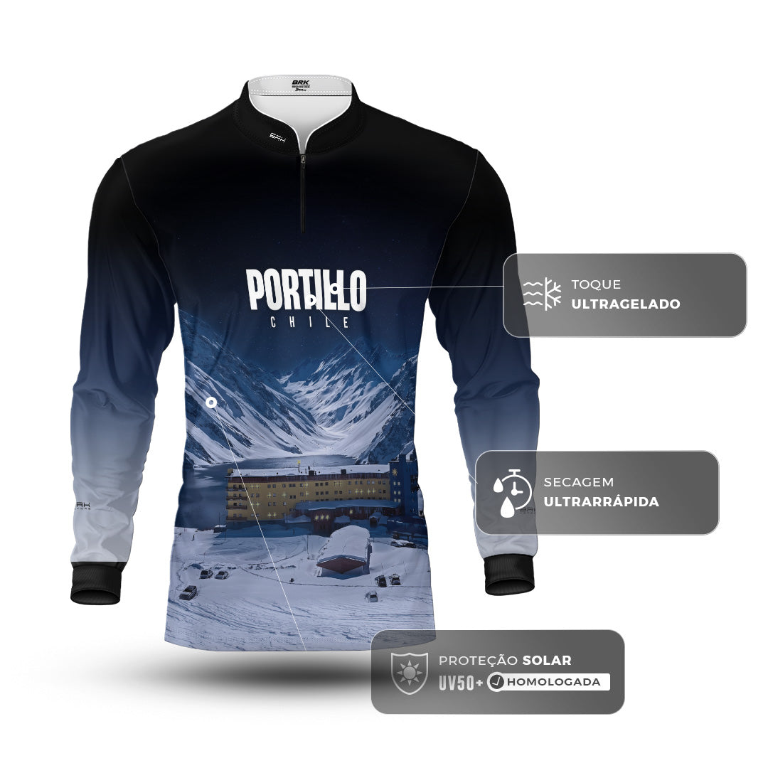 Camisa Brk Chile Portillo com Proteção UV50+