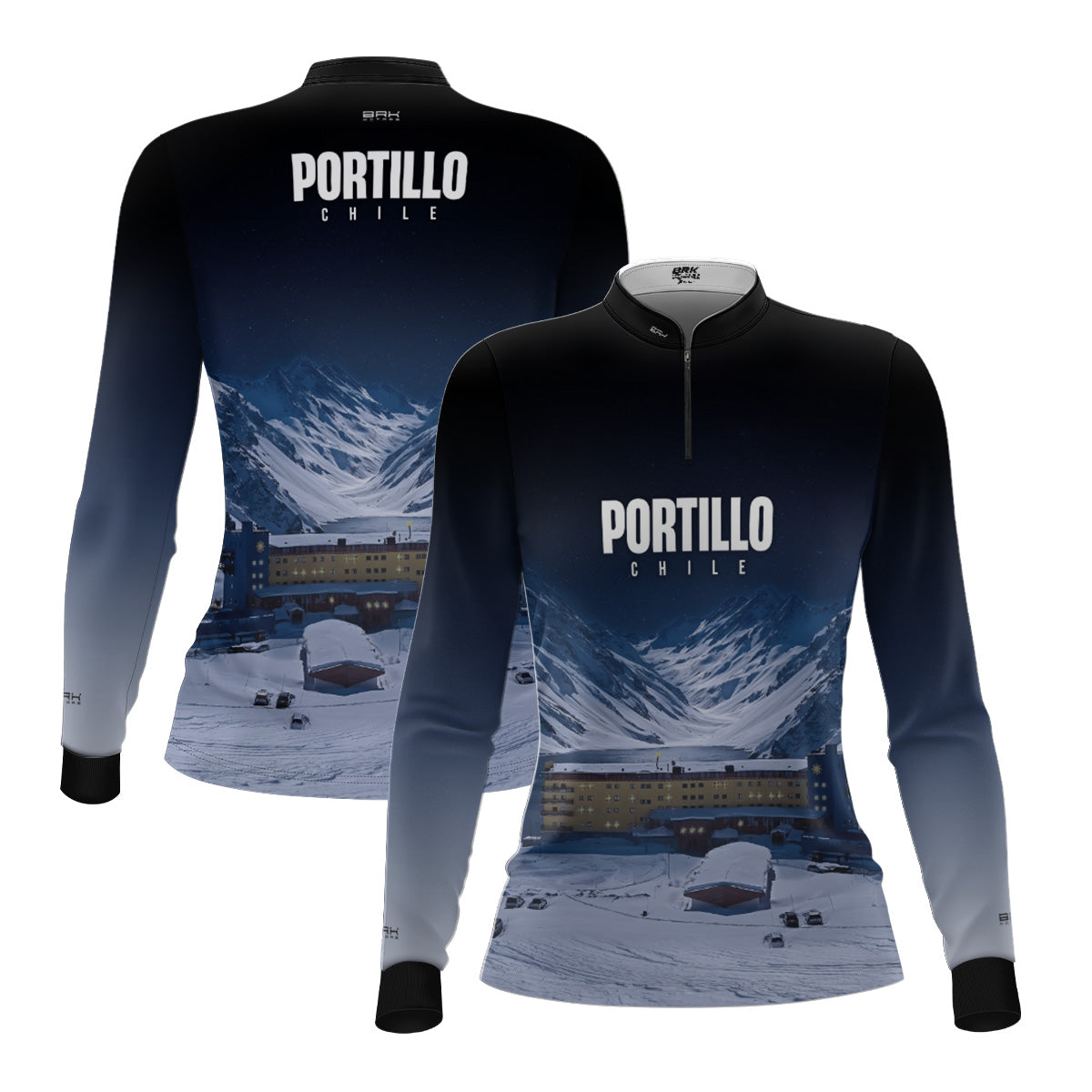Camisa Feminina Brk Chile Portillo com Proteção UV50+