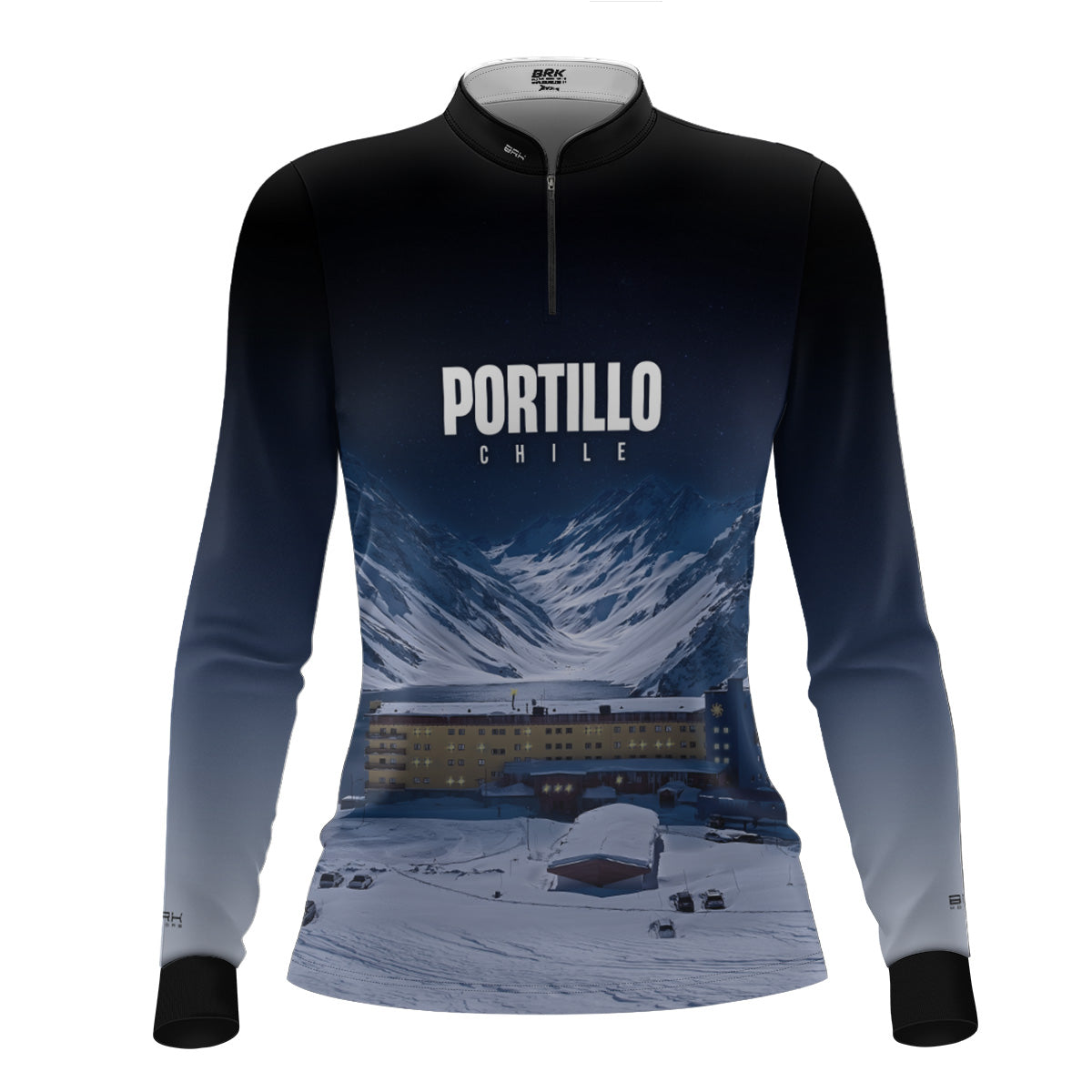 Camisa Feminina Brk Chile Portillo com Proteção UV50+