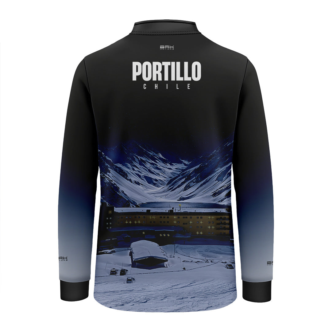 Camisa Infantil Brk Chile Portillo com Proteção UV50+