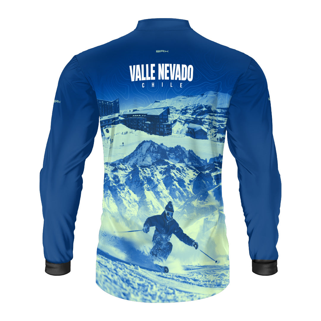 Camisa Brk Chile Valle Nevado com Proteção UV50+