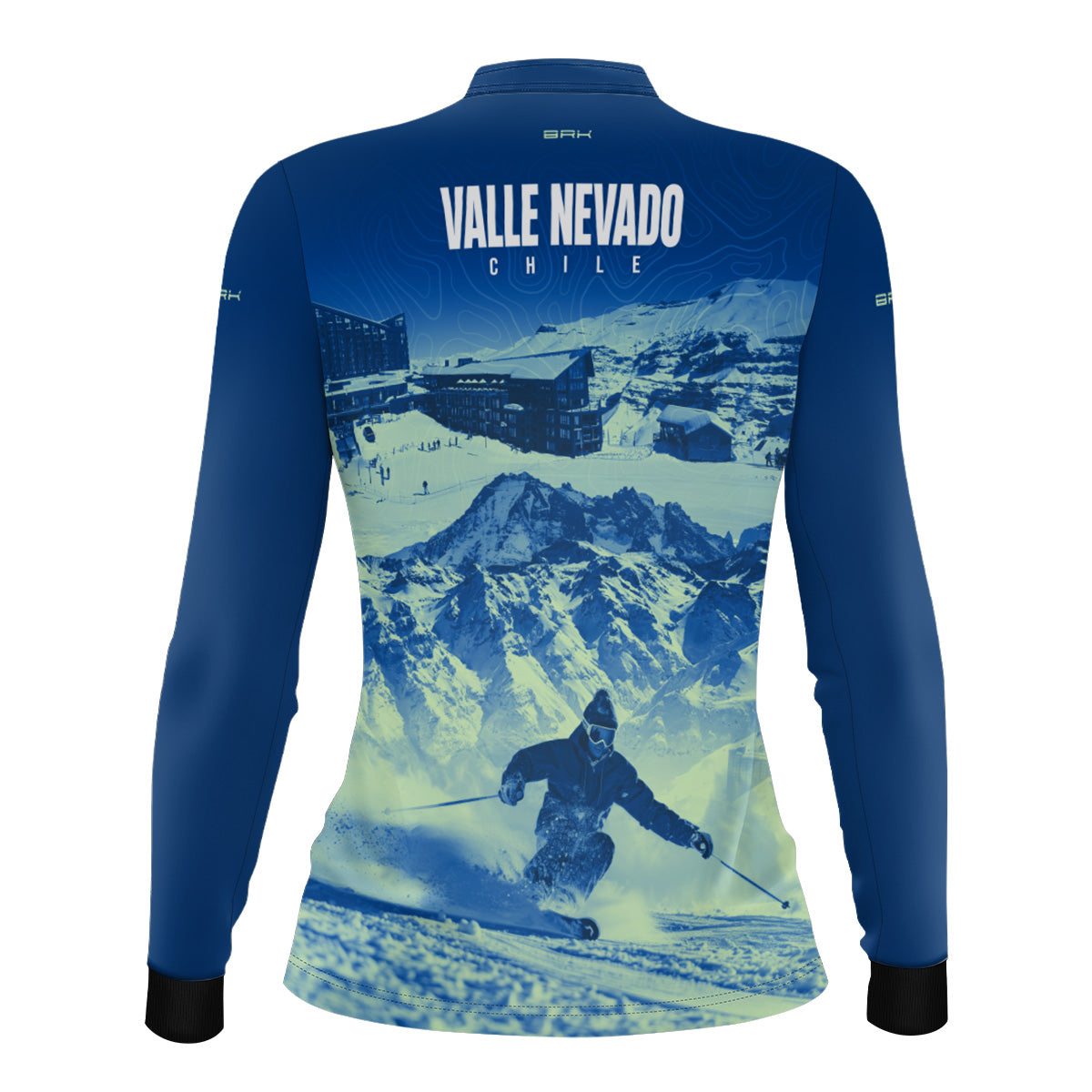 Camisa Feminina Brk Chile Valle Nevado com Proteção UV50+