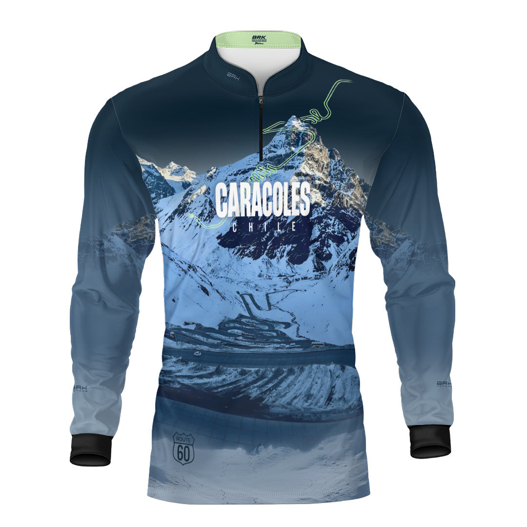 Camisa Brk Chile Estrada Los Caracoles 2 com Proteção UV50+
